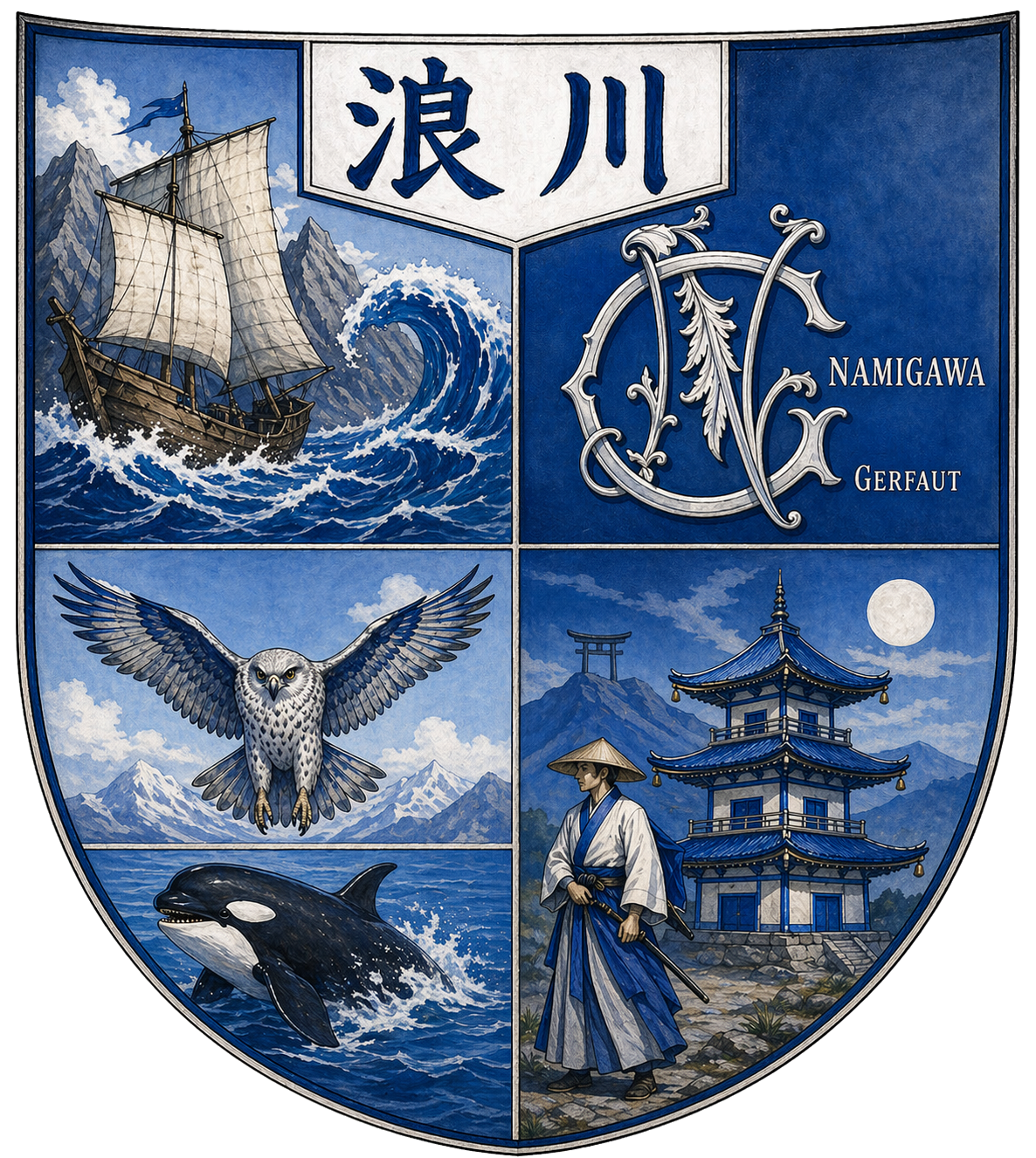 Blason de la famille Namigawa
